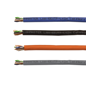 LANMASTER UTP cable, 4 pairs, cat. 6, with partition, 550Mhz, LSZH, 305 m